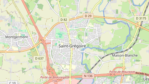 Carte de localisation de l'évènement