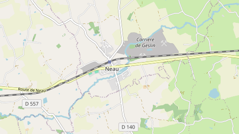 Carte de localisation de l'évènement