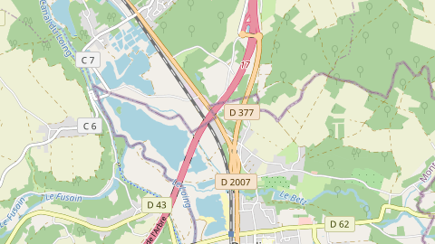 Carte de localisation de l'évènement