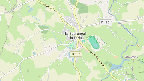 Carte de localisation de l'évènement