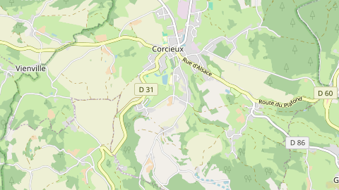 Carte de localisation de l'évènement