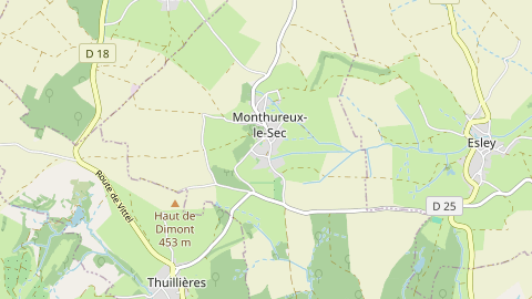 Carte de localisation de l'évènement