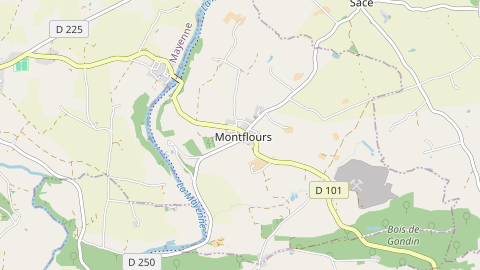 Carte de localisation de l'évènement