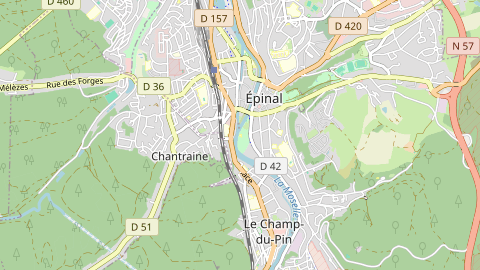 Carte de localisation de l'évènement