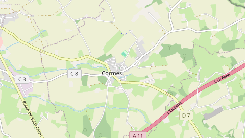 Carte de localisation de l'évènement