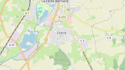 Carte de localisation de l'évènement