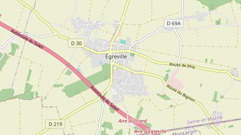 Carte de localisation de l'évènement