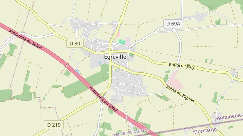 Carte de localisation de l'évènement