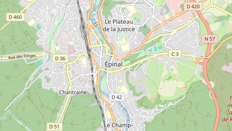 Carte de localisation de l'évènement