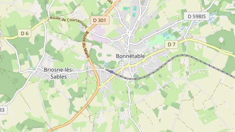 Carte de localisation de l'évènement