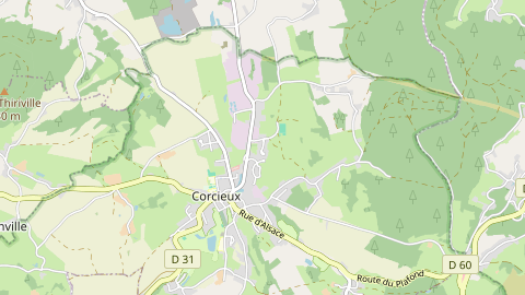 Carte de localisation de l'évènement