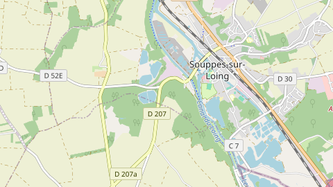Carte de localisation de l'évènement