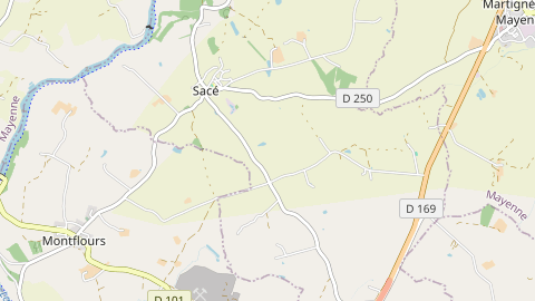 Carte de localisation de l'évènement