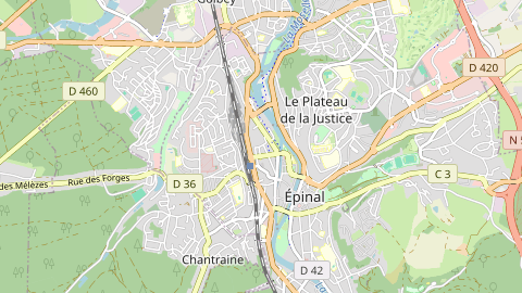 Carte de localisation de l'évènement