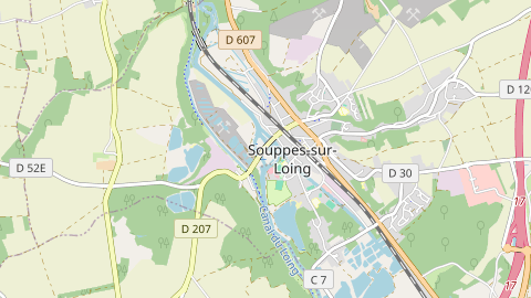 Carte de localisation de l'évènement