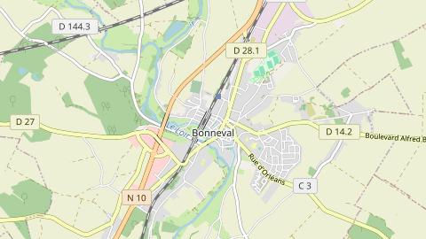 Carte de localisation de l'évènement
