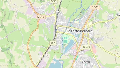 Carte de localisation de l'évènement