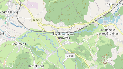 Carte de localisation de l'évènement