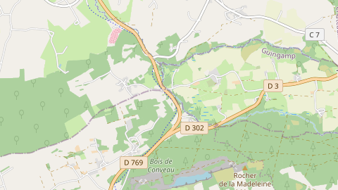 Carte de localisation de l'évènement