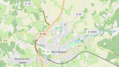 Carte de localisation de l'évènement
