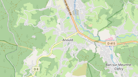 Carte de localisation de l'évènement