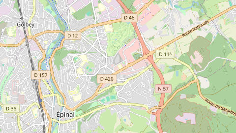 Carte de localisation de l'évènement