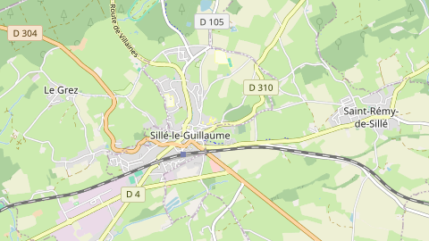 Carte de localisation de l'évènement