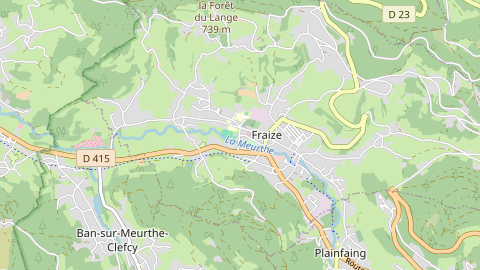 Carte de localisation de l'évènement