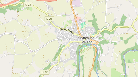 Carte de localisation de l'évènement