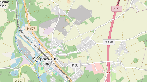 Carte de localisation de l'évènement
