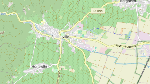 Carte de localisation de l'évènement