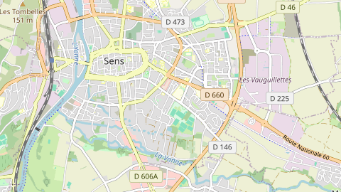 Carte de localisation de l'évènement