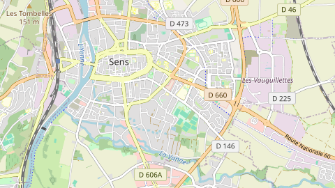 Carte de localisation de l'évènement