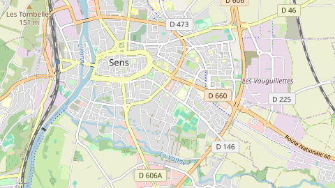 Carte de localisation de l'évènement