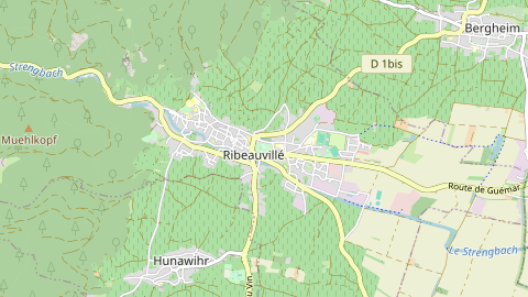 Carte de localisation de l'évènement