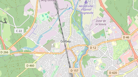 Carte de localisation de l'évènement
