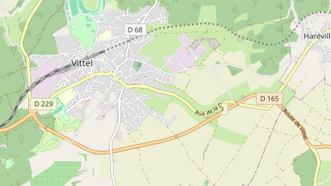 Carte de localisation de l'évènement