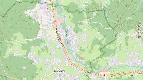 Carte de localisation de l'évènement