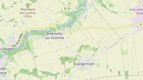 Carte de localisation de l'évènement