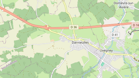 Carte de localisation de l'évènement