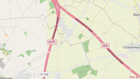 Carte de localisation de l'évènement