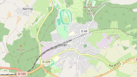 Carte de localisation de l'évènement