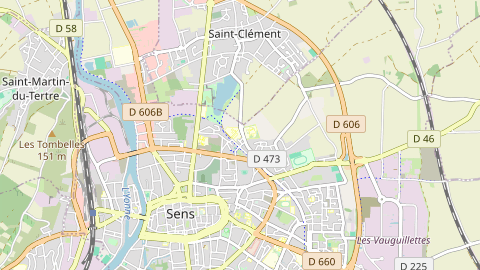 Carte de localisation de l'évènement