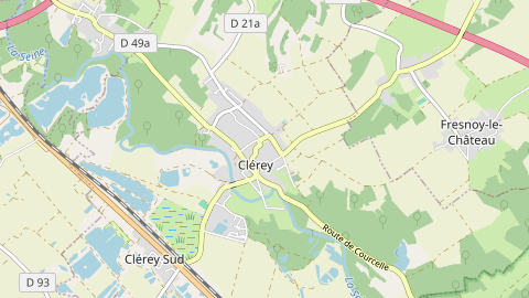 Carte de localisation de l'évènement