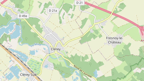 Carte de localisation de l'évènement