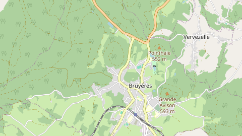 Carte de localisation de l'évènement