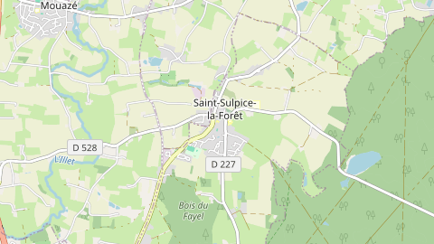 Carte de localisation de l'évènement