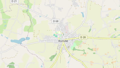 Carte de localisation de l'évènement