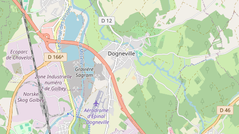 Carte de localisation de l'évènement