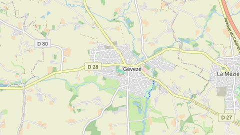 Carte de localisation de l'évènement